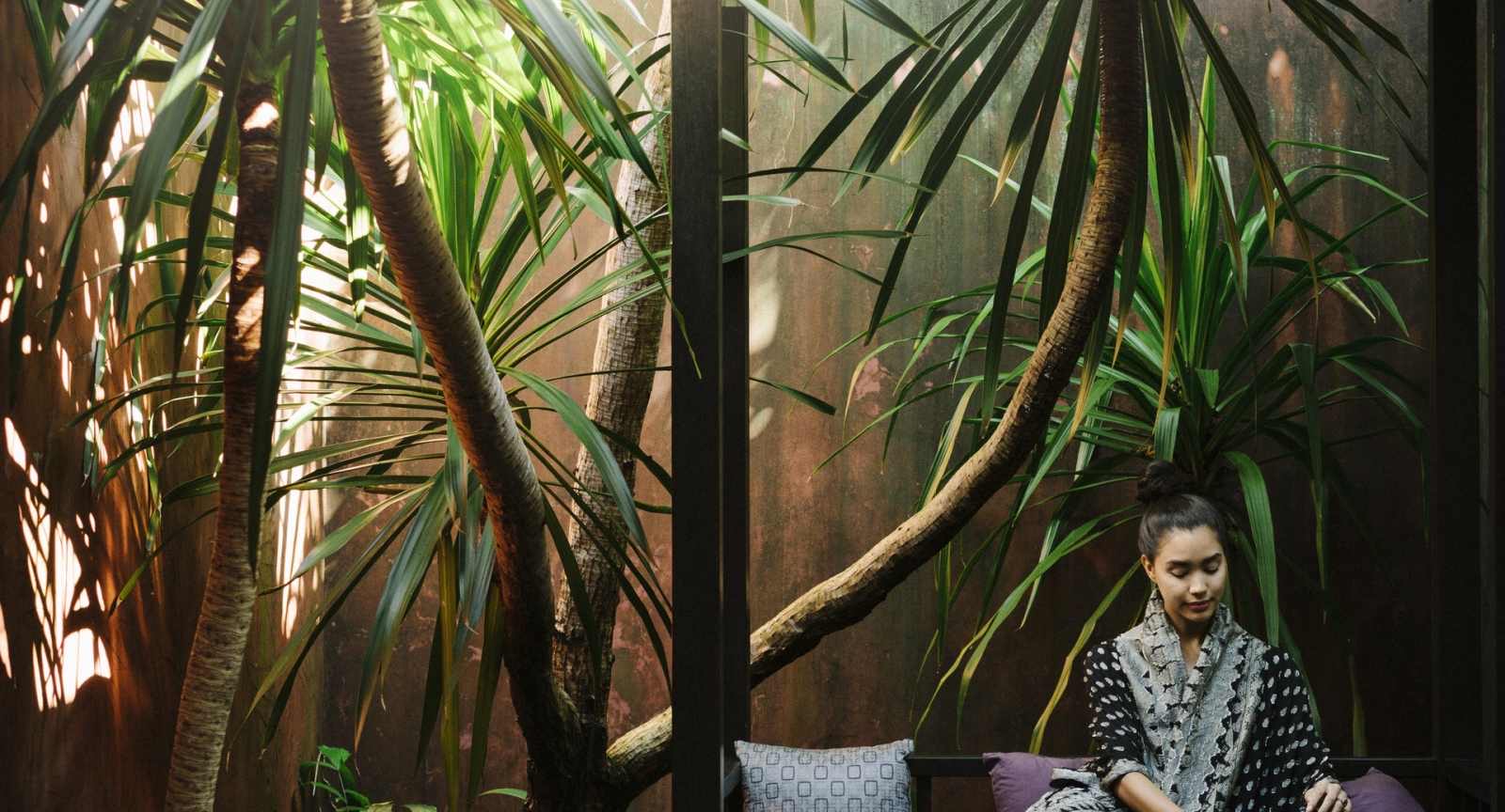 Процедурная зона Anantara Spa в тропическом саду