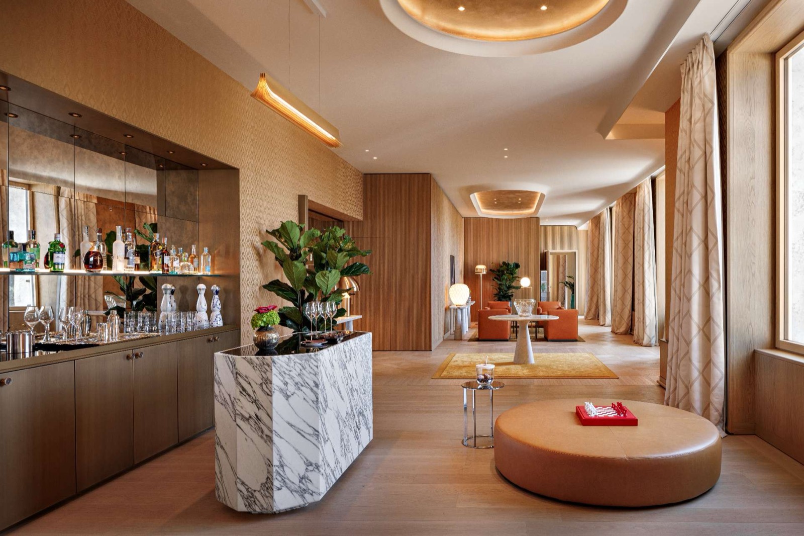 Гостиная The Bvlgari Suite