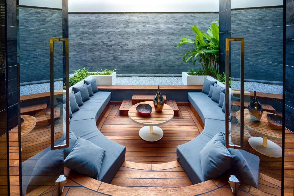 Приватное спа Villa Bianca, оформление Philosophy of Design