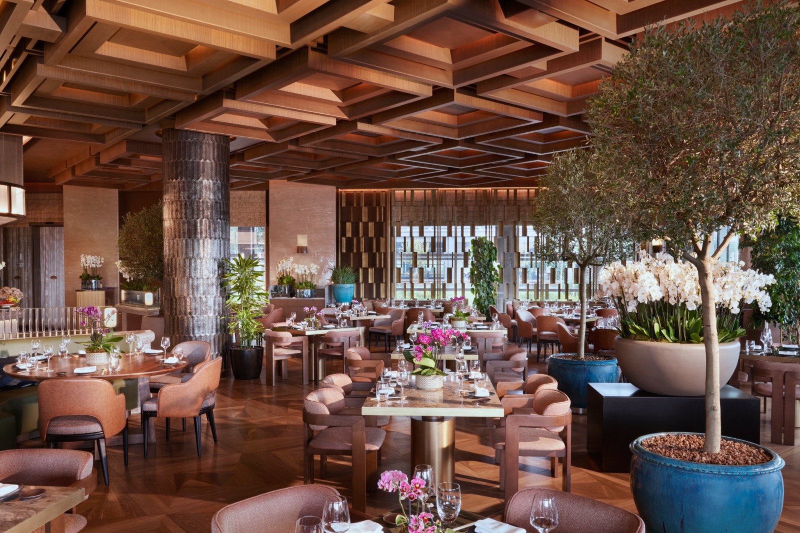 Зал ресторана Novikov Istanbul