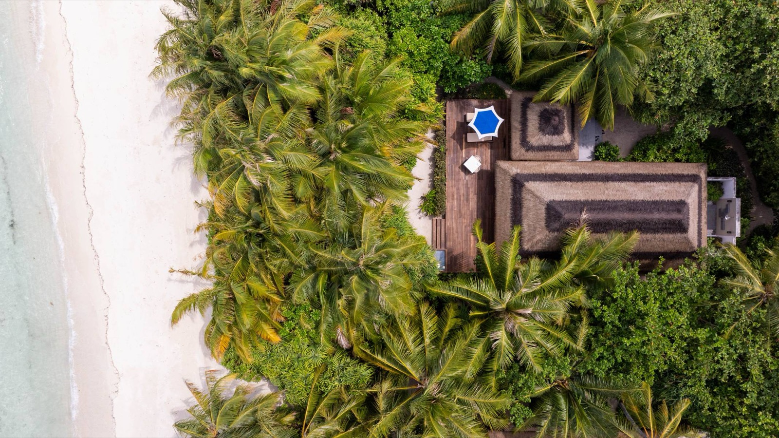 Beach Villa снаружи — вилла на пляже с выходом к лагуне