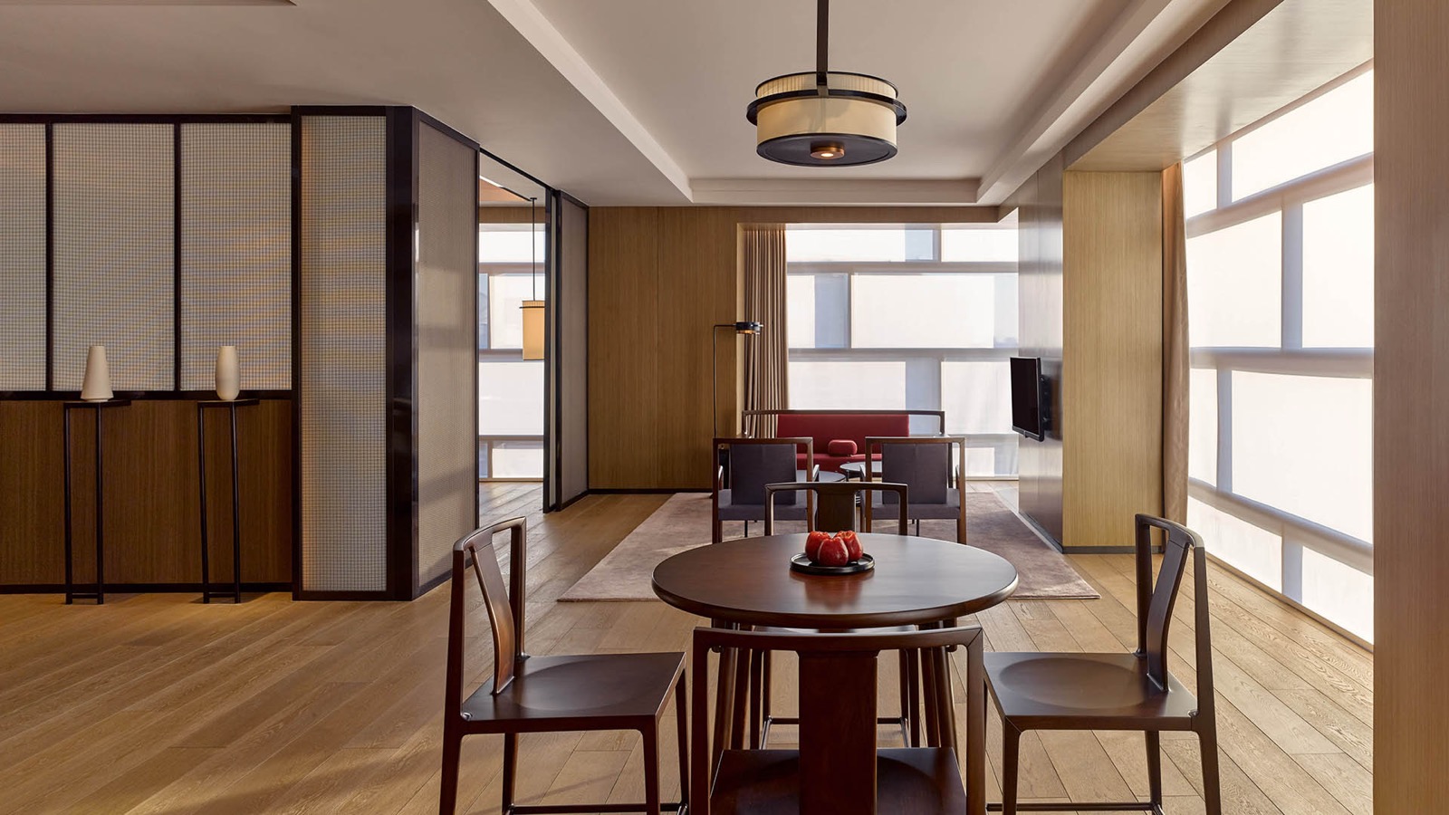 Гостиная сьюта PuXuan Suite