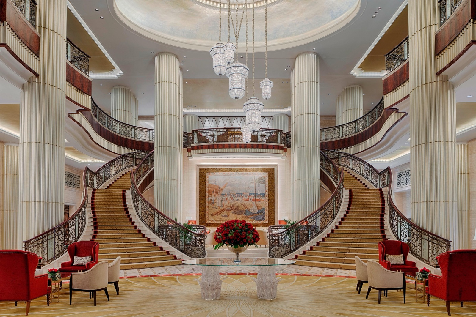 Лобби The St. Regis Abu Dhabi