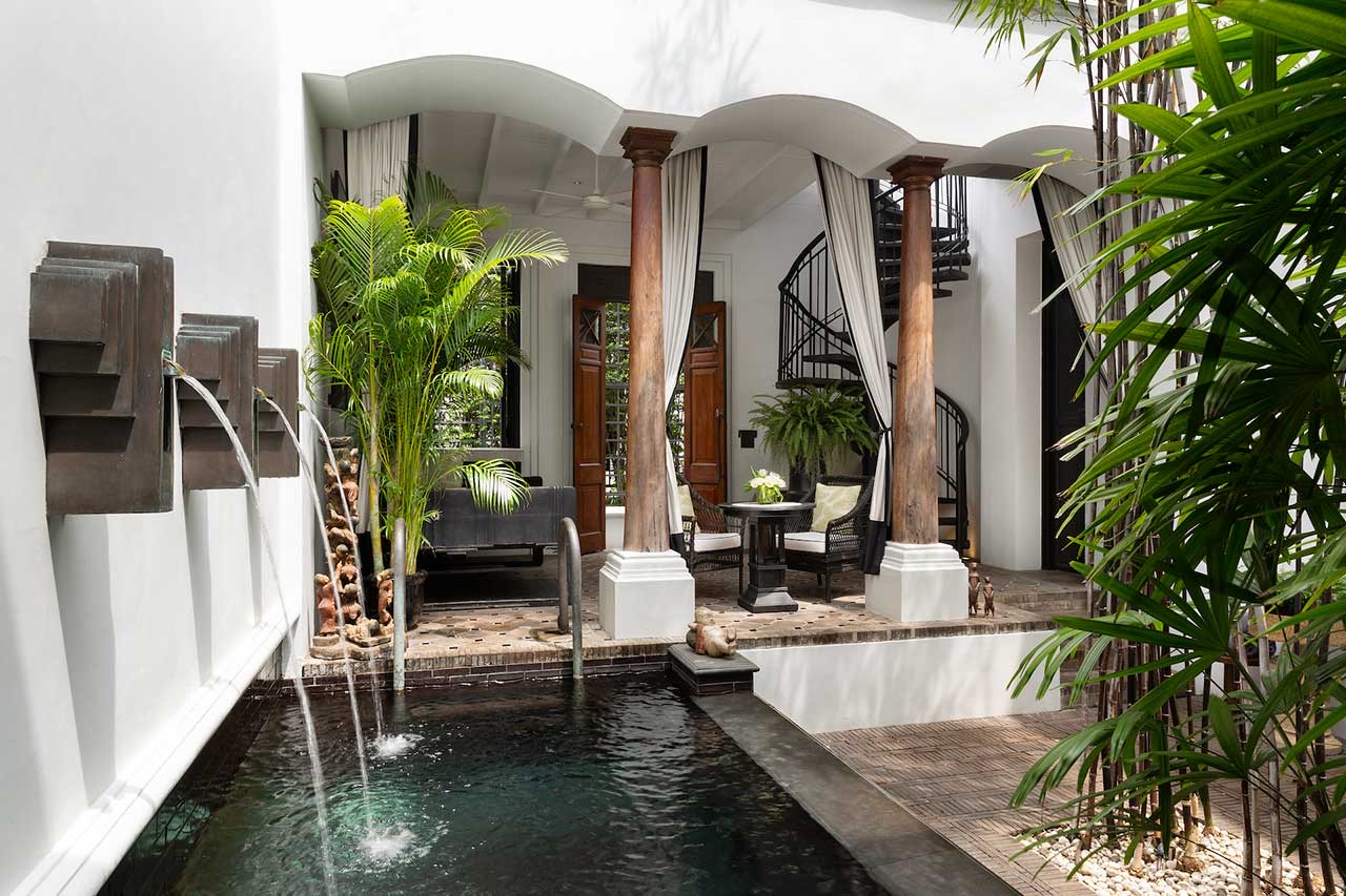 Приватный бассейн в Courtyard Pool Villa